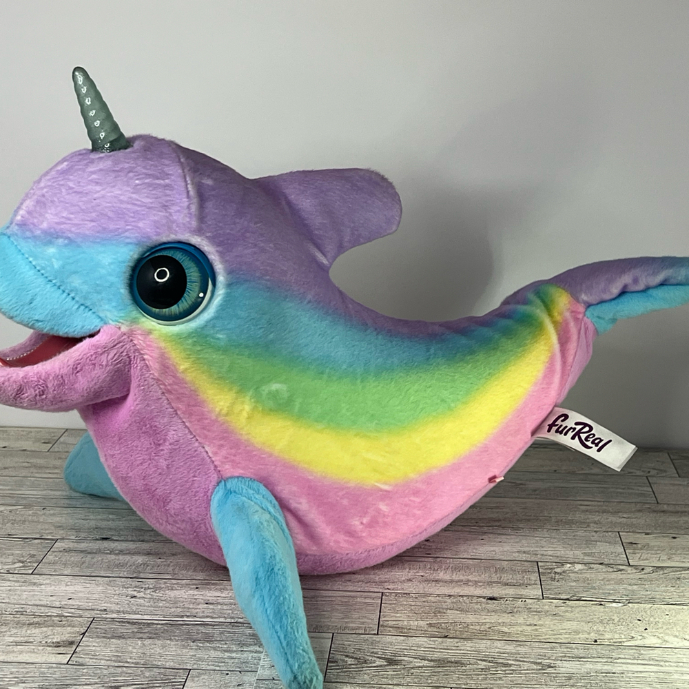 Furreal Friends Wavy The Narwhal Interactive Dolphin  Pet (Tested)